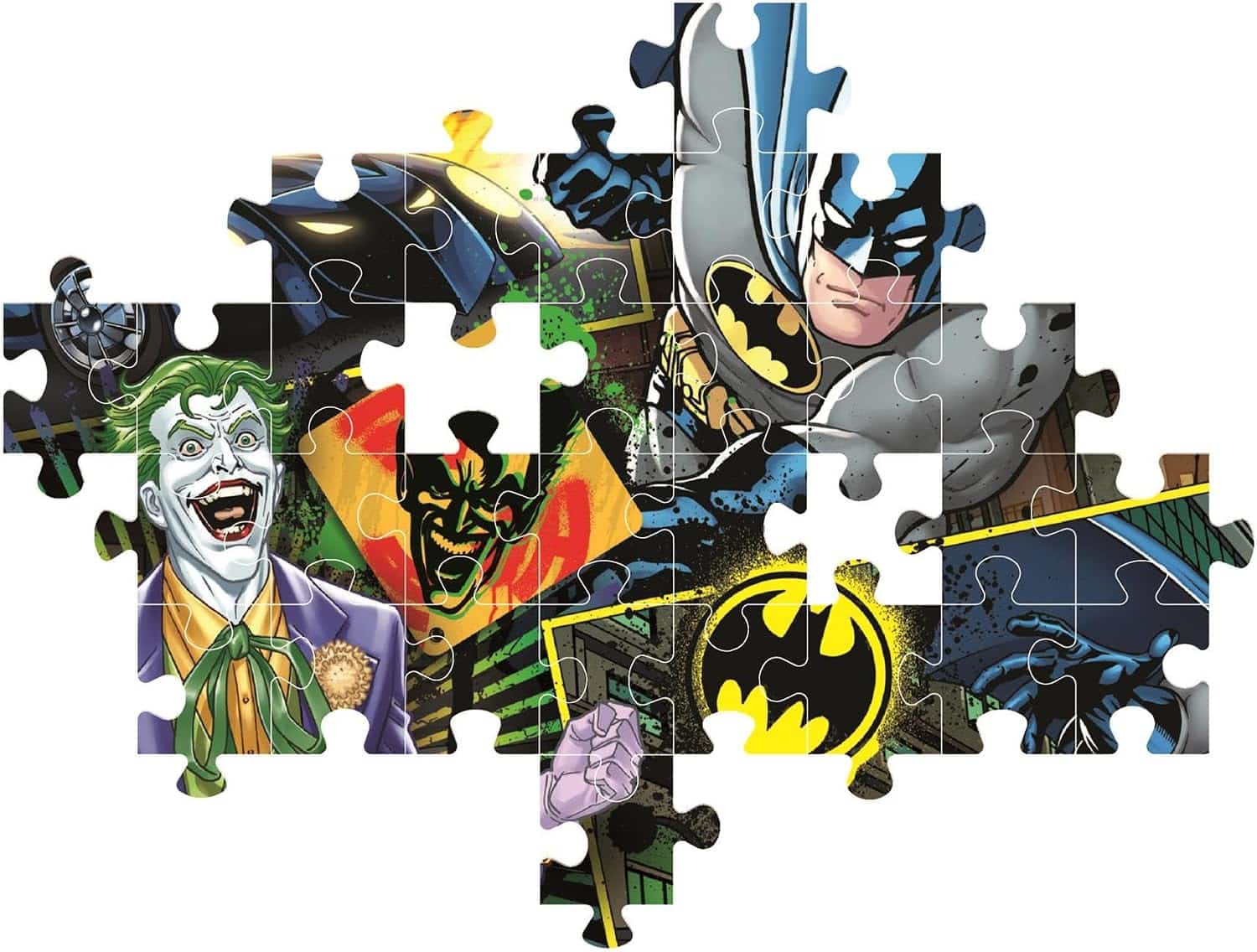 Clementoni Barnpussel – Batman 104 bitar - Bild 3