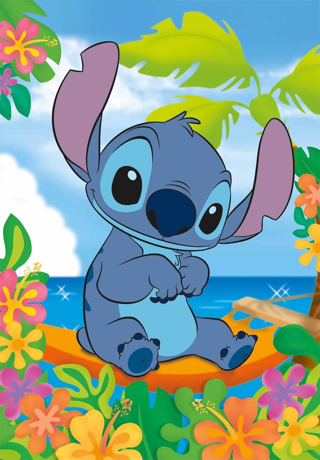 Clementoni Barnpussel – Disney: Stitch hängmatta 104 bitar - Bild 2