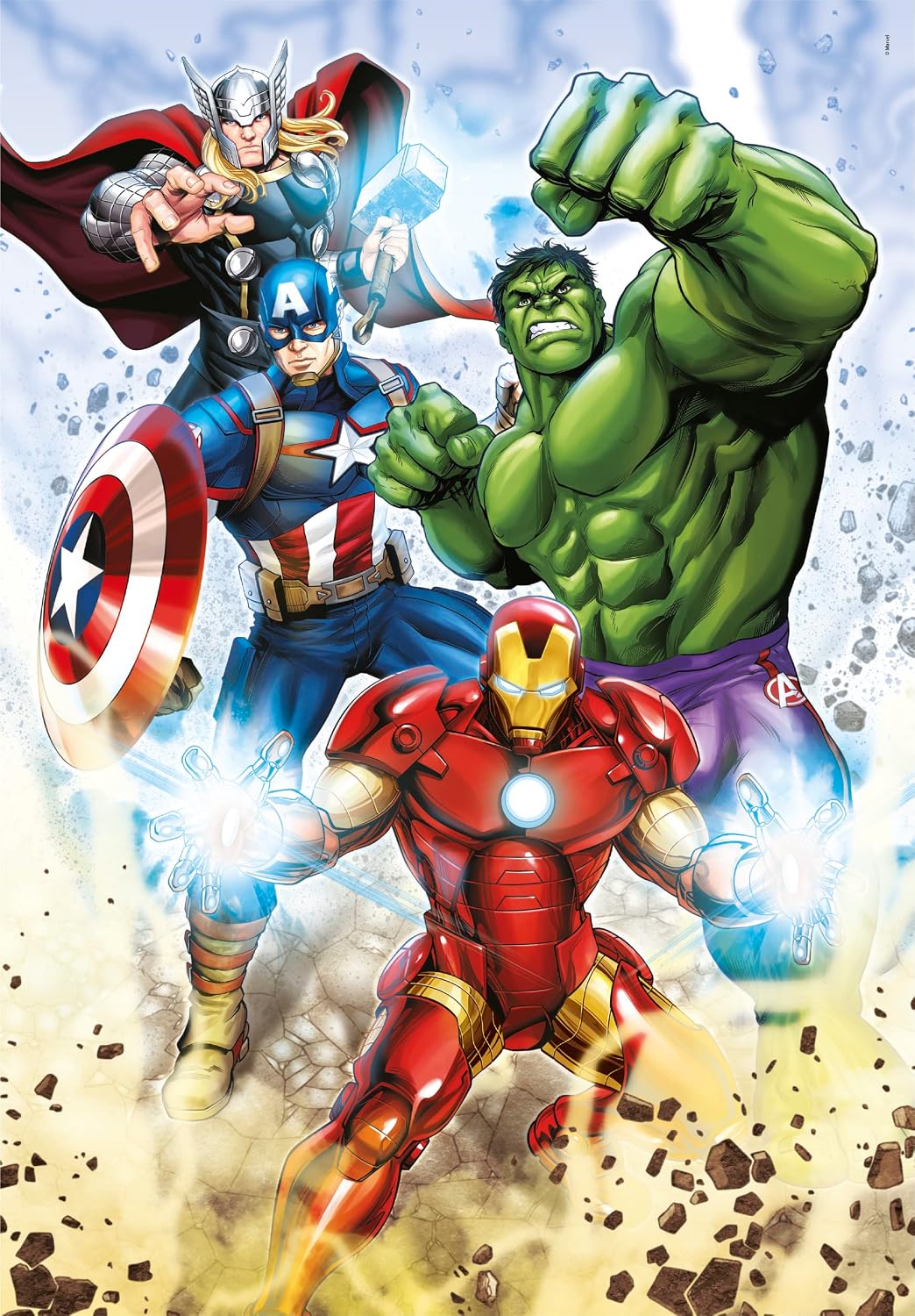 Clementoni Barnpussel – Marvel Avengers 60 bitar - Bild 2