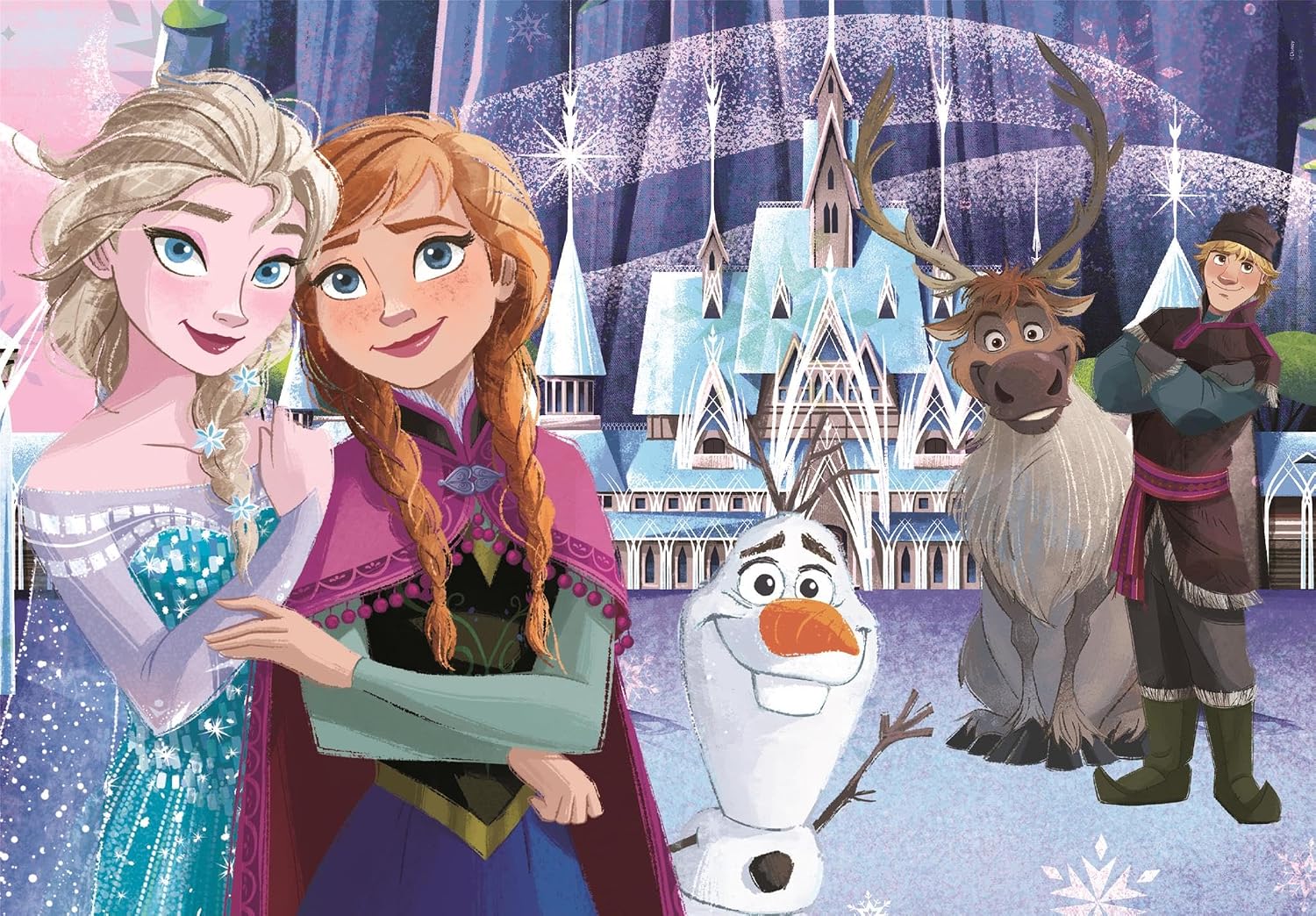 Clementoni Barnpussel – Disney Frozen 60 bitar - Bild 2