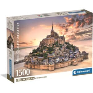 Clementoni Pussel – Mont Saint-Michel 1500 bitar