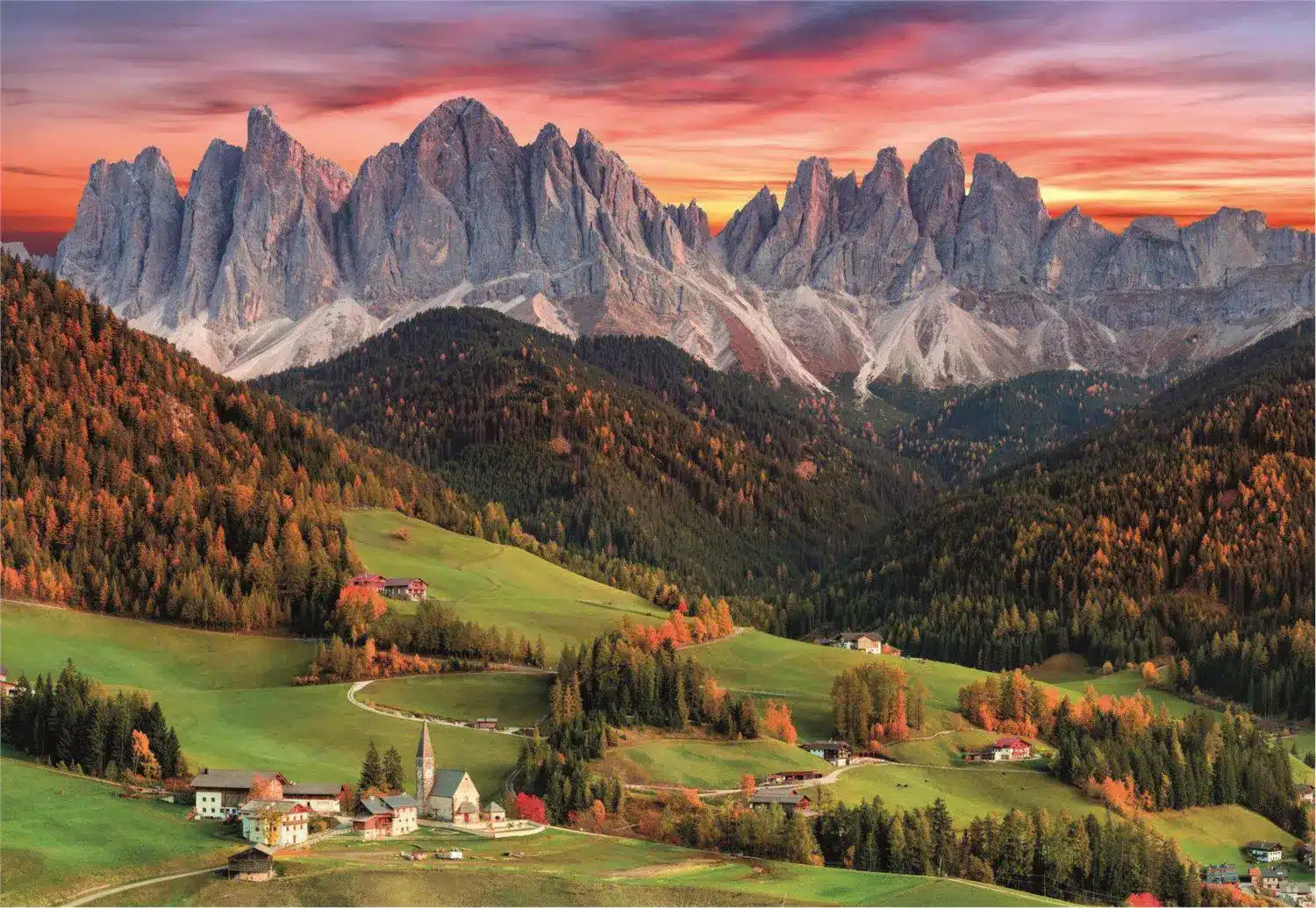 Clementoni Pussel – Val di Funes 2000 bitar - Bild 3