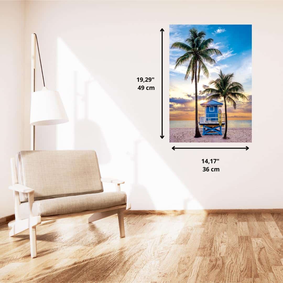 Clementoni Pussel – Miami Beach i Florida 500 bitar - Bild 5