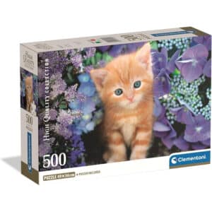 Clementoni Pussel – Rödhårig katt 500 bitar