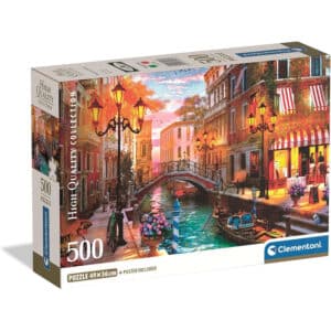Clementoni Pussel – Solnedgång i Venedig 500 bitar