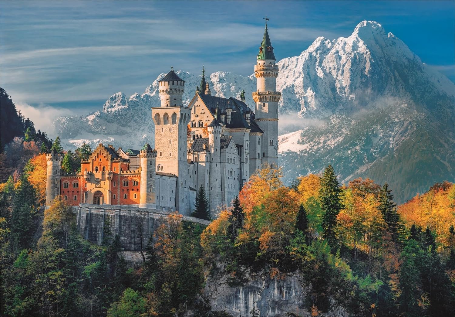 Clementoni Pussel – Neuschwanstein Slott 500 bitar - Bild 2
