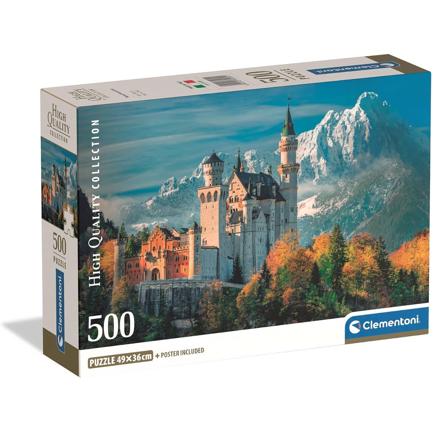 Clementoni Pussel – Neuschwanstein Slott 500 bitar