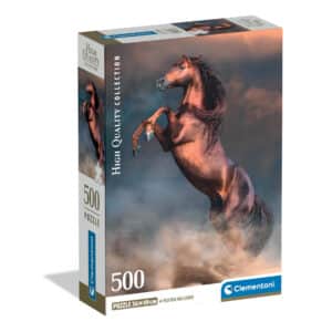 Clementoni Pussel – Vild röd hingst 500 bitar
