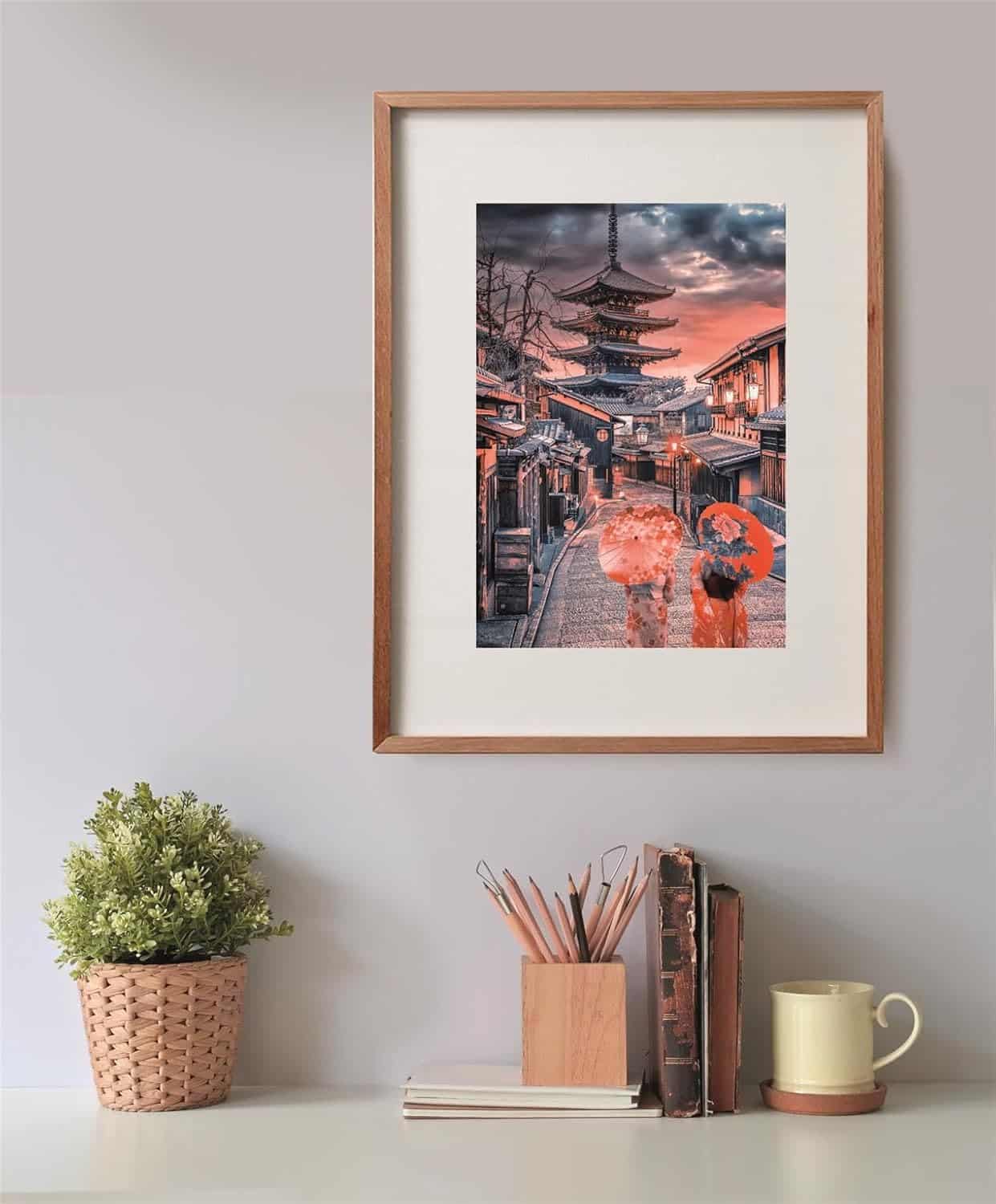 Clementoni Pussel – Kvällsstämning i Kyoto 500 bitar - Bild 4