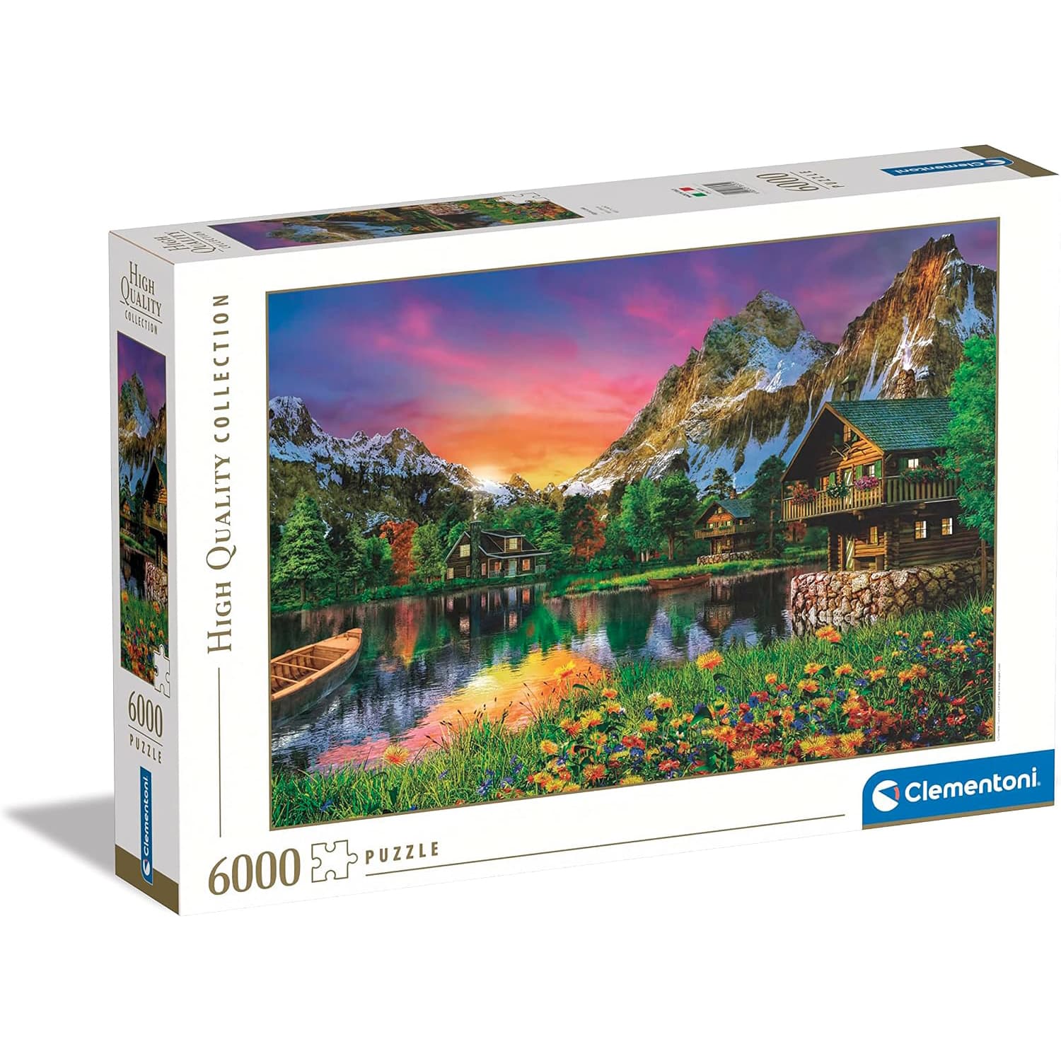 Clementoni Pussel – Alpin sjö 6000 bitar
