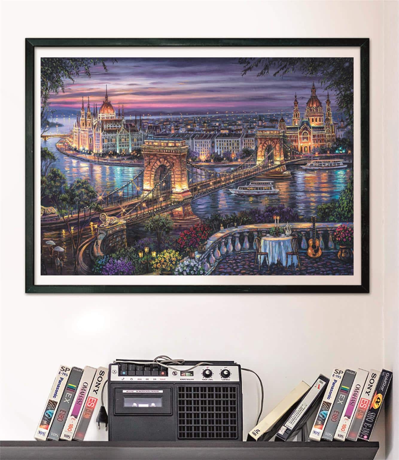 Clementoni Pussel – Donaus ljus i Budapest 1000 bitar - Bild 4