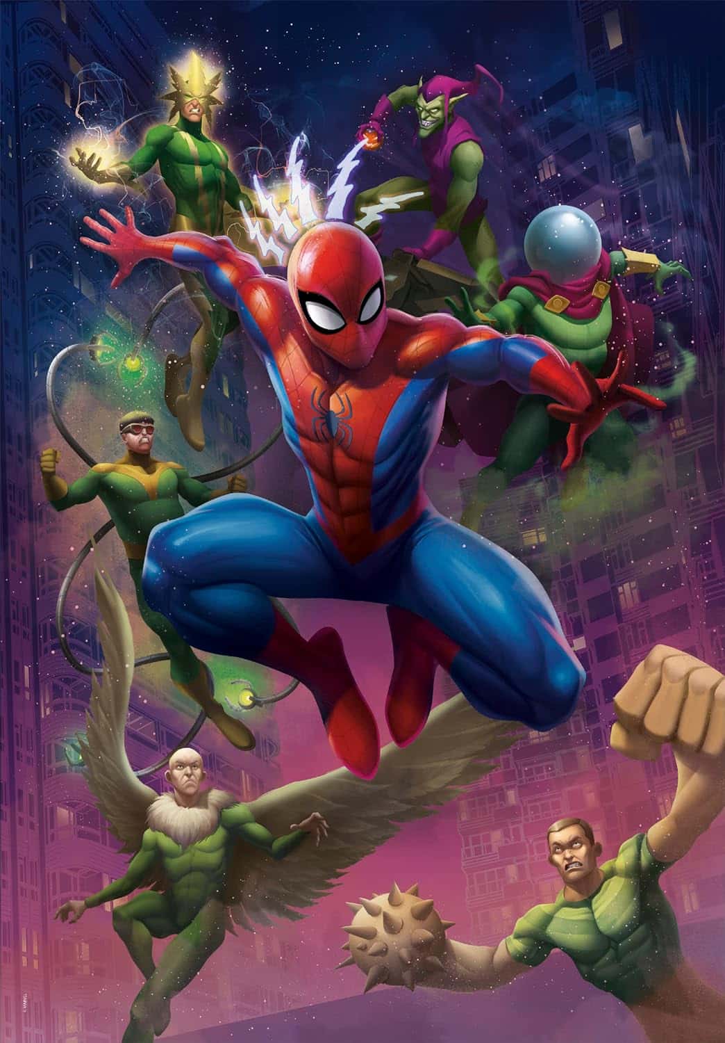 Clementoni Pussel – Spider-Man 1000 bitar - Bild 2