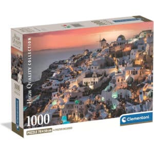 Clementoni Pussel – Santorinis nyanser 1000 bitar