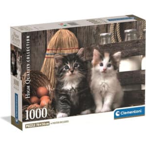 Clementoni Pussel – Söta kattungar 1000 bitar