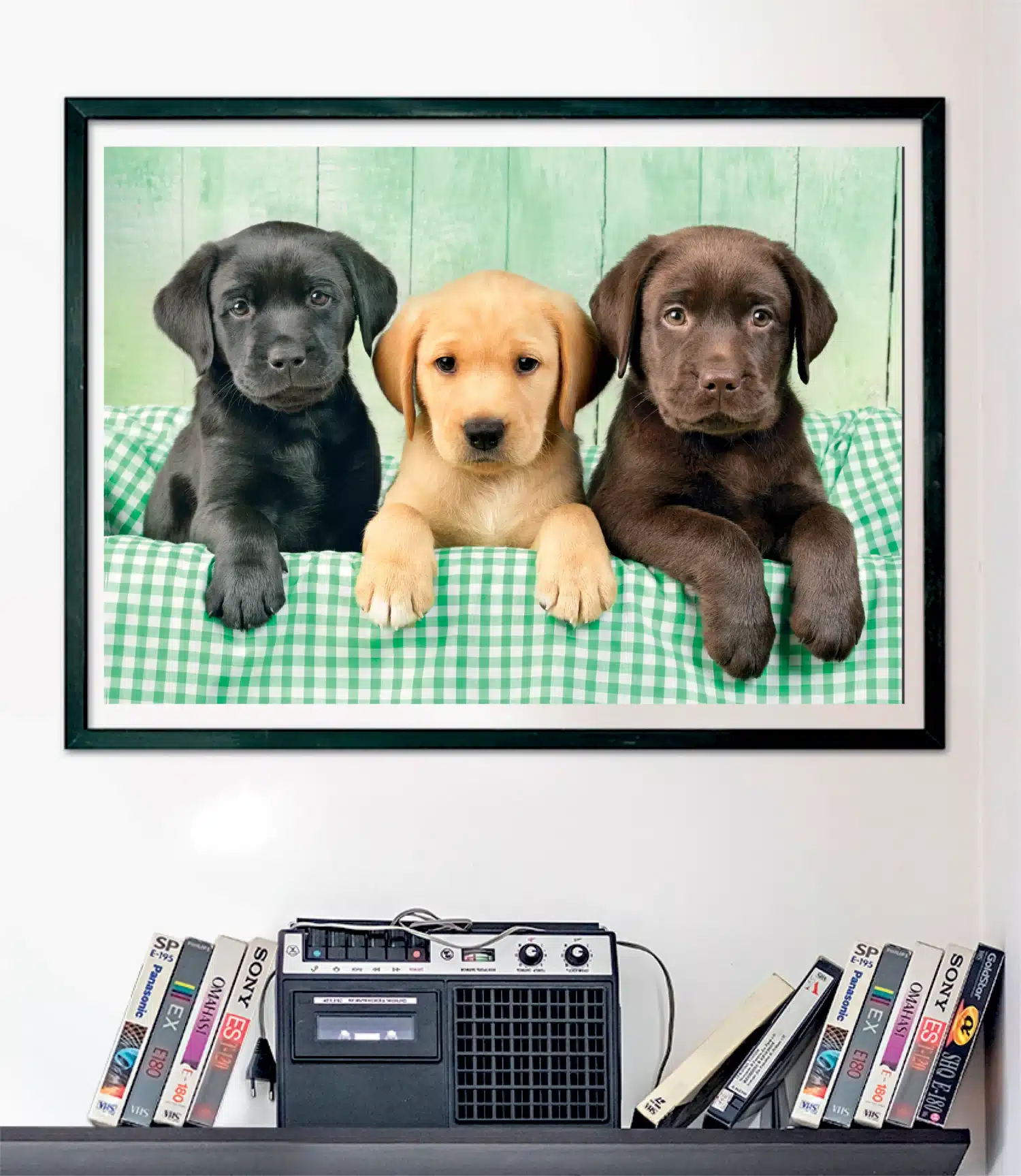 Clementoni Pussel – Tre labradorer 1000 bitar - Bild 4