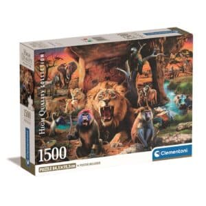 Clementoni Pussel – Stamsamhället 1500 bitar