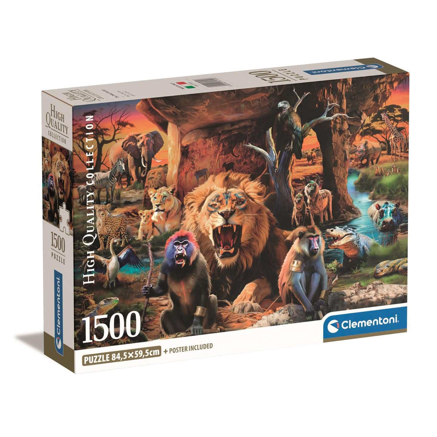 Clementoni Pussel – Stamsamhället 1500 bitar
