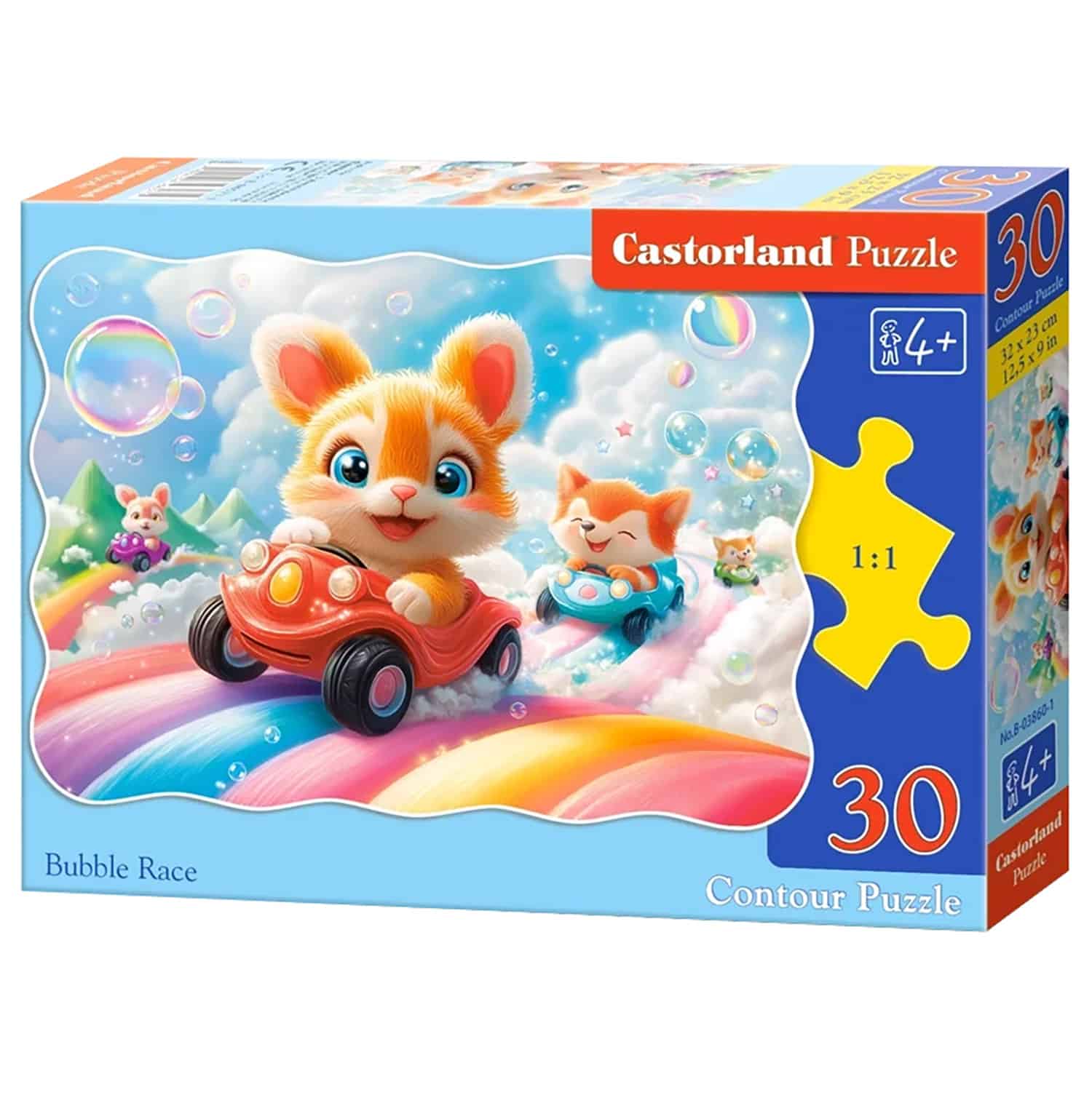 Castorland Barnpussel – Bubbelrace 30 bitar