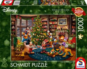 Schmidt Pussel - Kinkade: Musse & Mimmis Jul 1000 Bitar