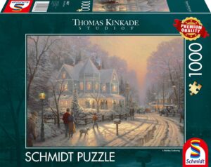 Schmidt Pussel - Kinkade: En Julsammankomst 1000 Bitar