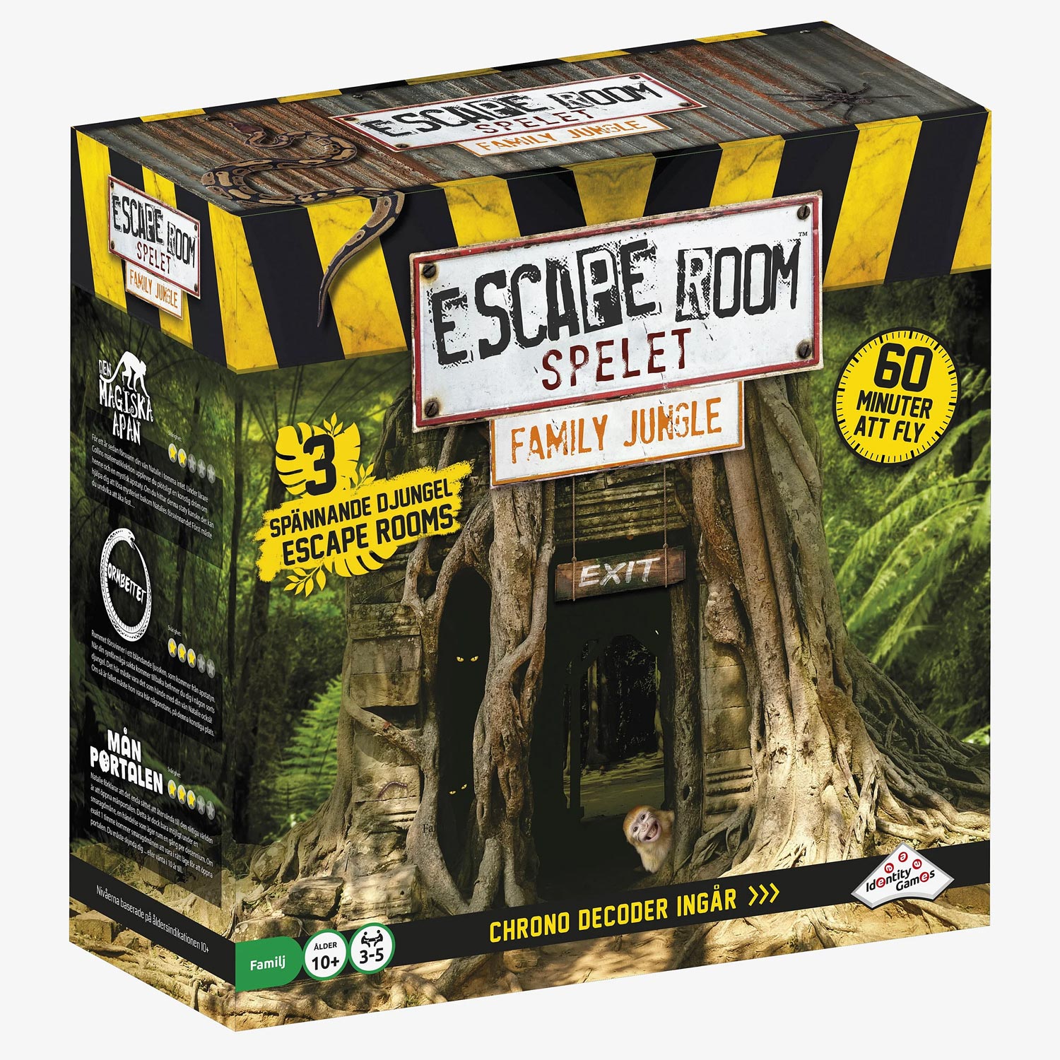 Identity Games – Escape Room Family – Jungle (Svenska)