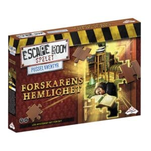 Escape Room Pusseläventyr – Forskarens Hemlighet (Svenska)