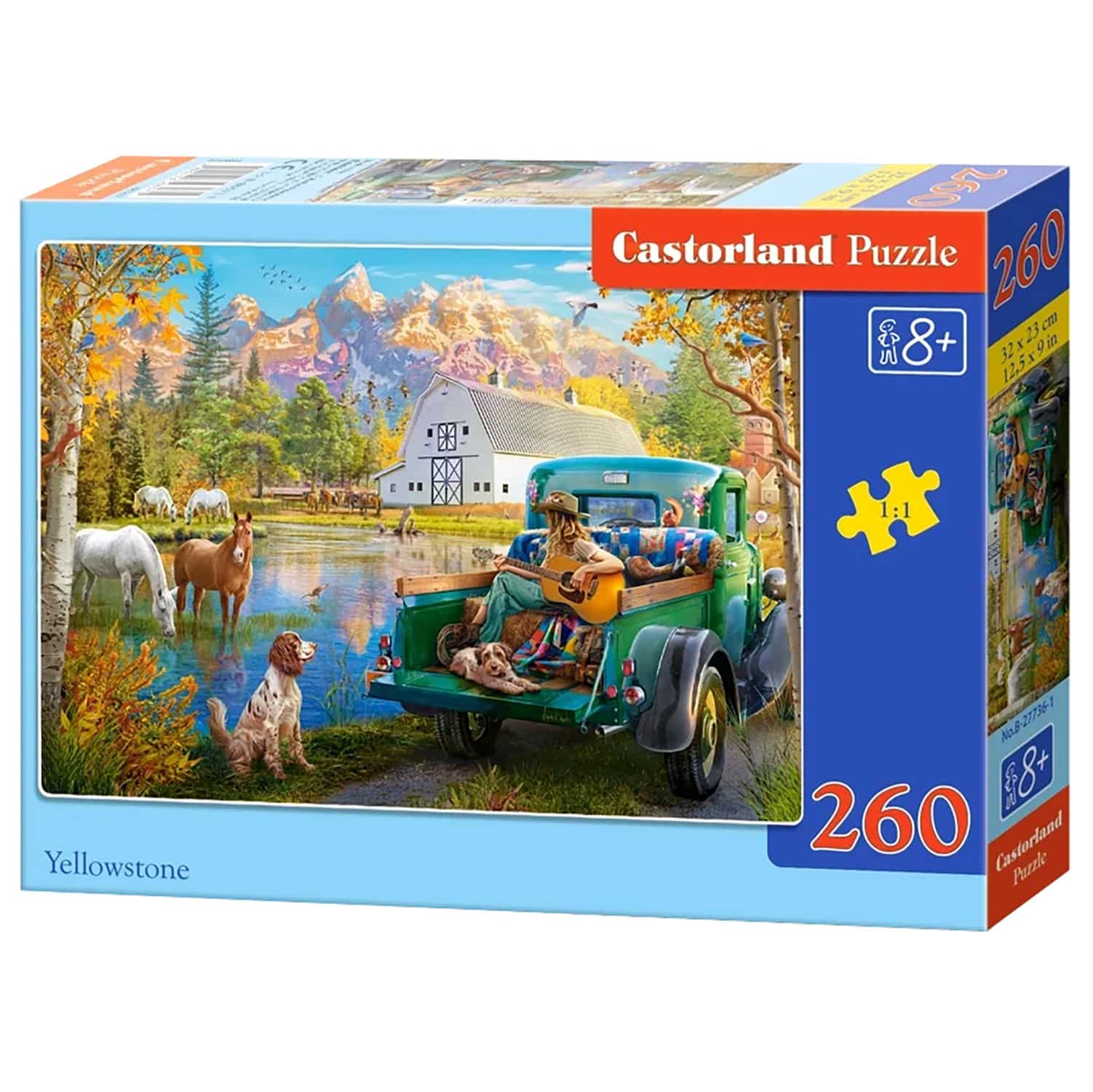 Castorland Barnpussel – Yellowstone 260 bitar