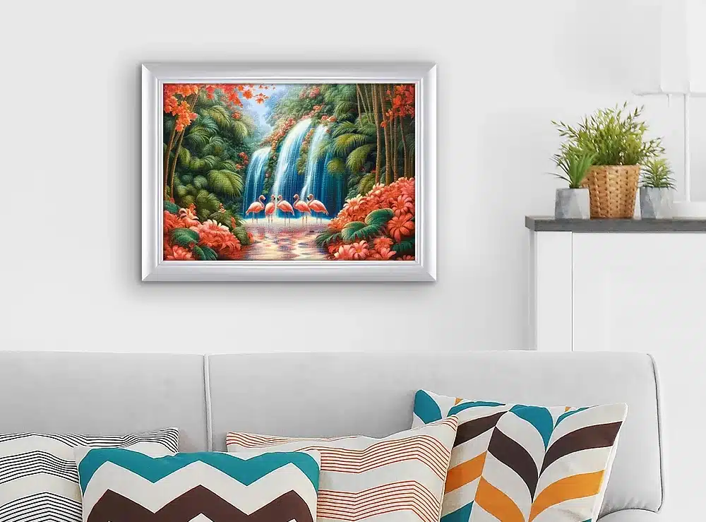Castorland Pussel – Flamingoparadis 500 bitar - Bild 3