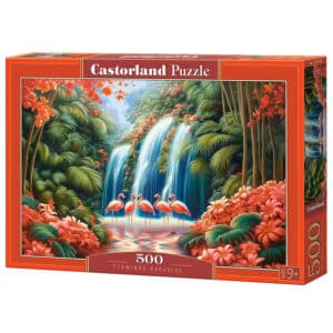 Castorland Pussel – Flamingoparadis 500 bitar