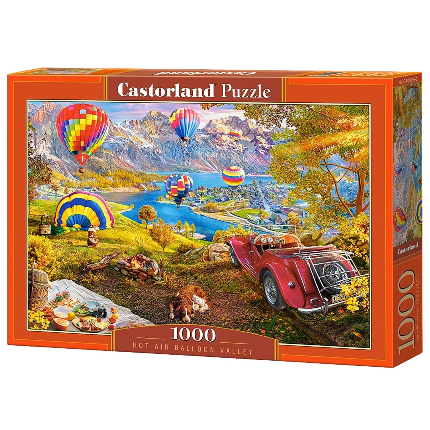 Castorland Pussel – Varmluftsballongdalen 1000 bitar